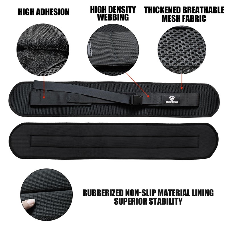 WOOTMIN Hip thrust belt PRO, Thickened non-slip,fully upgraded Hip thrust