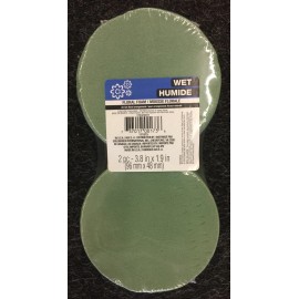 FLORAL SUPPORT GREEN FOAM ARRANGER ROUNDS - NEW (4" W X 2" H) FREE SHIPPING!!!