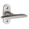 Dieckmann Window Handle 1511/0000 Aluminium F2 35 mm Cross Handle