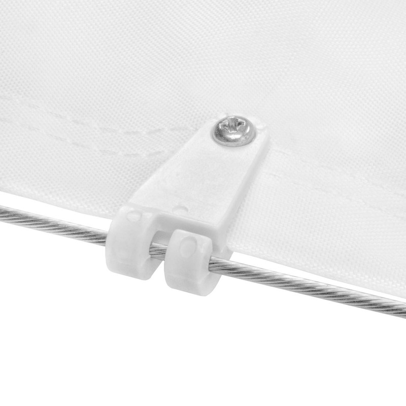 sunprotect 12589 Running Hook, Accessories for Rope Tension Awning/Sun Shade