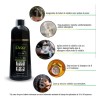 Shampoo Para Canas Con Tinte Para Cabello Color Negro 2