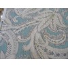 P/Kaufmann P Kaufmann Seaglass Aqua teal Blue Floral Fabric 54"