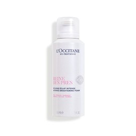 L'Occitane L'Occitane Illuminating Cleansing Foam, 5.3 fl oz (150 ml), Facial Cleansing, Elasticity, Dense Foam, For Men and Women, Popular Reine Blanche
