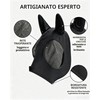 UEAVOID Maschera Cavallo Anti-Mosche 1 pezzo, Protezione UV, Traspirante, con