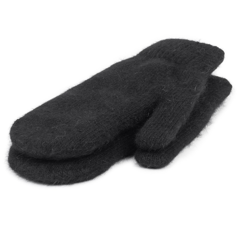 Winter Warm Mittens for Women Faux Rabbit Fur Knit Mittens