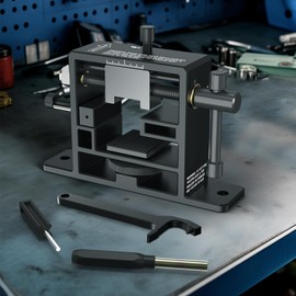 SporGain Sight Pusher Tool with Tool Kit, Universal Sight Pusher Heavy Duty for Handguns Front Rear Sight Removal Adjustment, Sight Pusher Tool with Adjustable Base, Compatible with Square Slides