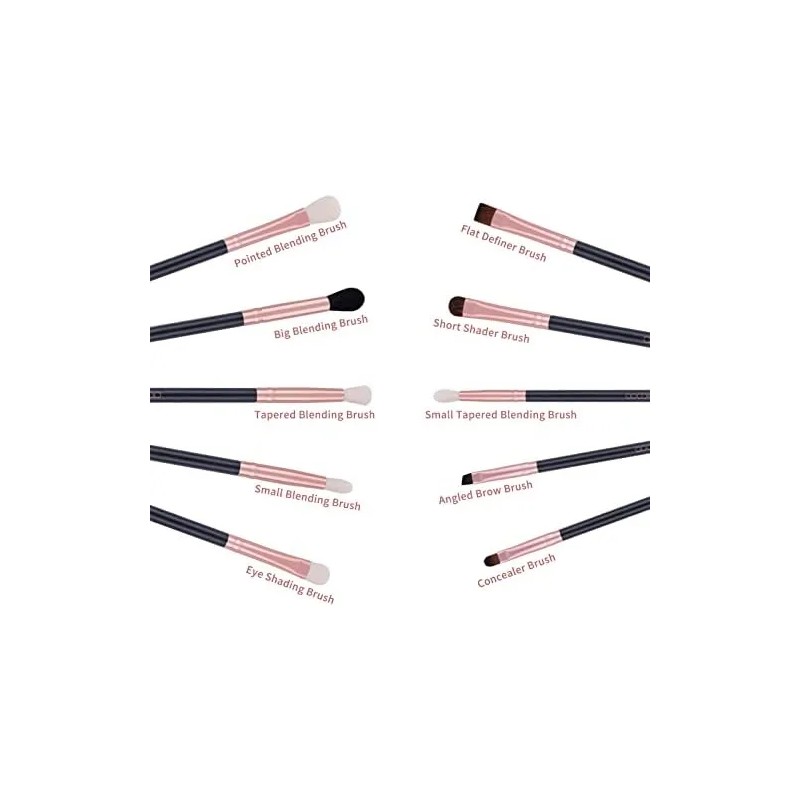 Docolor Brochas Para Sombra De Ojos Juego De Brochas De