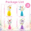 GANKTOWCOY 12 Pcs Wildflower Honeycomb Centerpieces Party Decorations