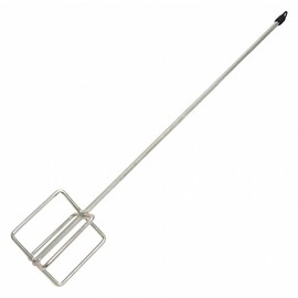 2 Set - Mixing Paddle, Egg Beater, 30in, Plated Steel
