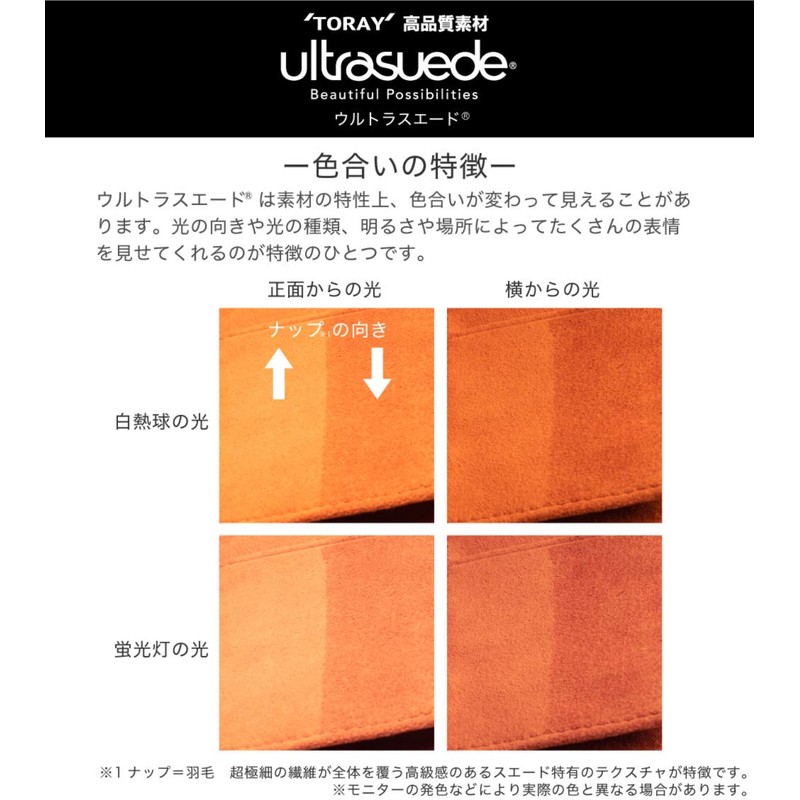 [Number7] Men's Long Wallet, Round Zipper, Toray Ultra Suede, Carbon