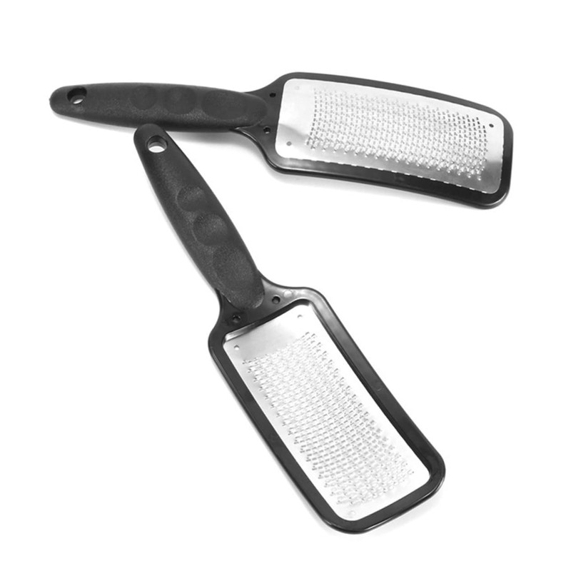 FRCOLOR Professional Stainless Steel Foot File Callus Remover Exfoliating Scrub