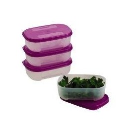 Tupperware Freezer Mates Herb Saver Set