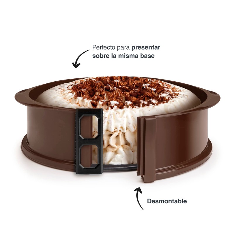 Lacor 66775 Springform, Silikon, 25 cm