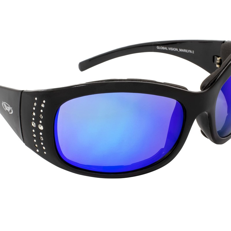 Global Vision Eyewear Marilyn 2 Plus Women's Foam Padded Riding
