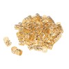 DYNWAVE About 100pcs Hair Links Hair Beads Dread Hair Beads