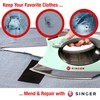 SINGER Iron-On Mending Fabric – Black – 7in x 16in