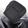 NLQR Front Driver Side Bottom Replacement Seat Cover Black Perforated