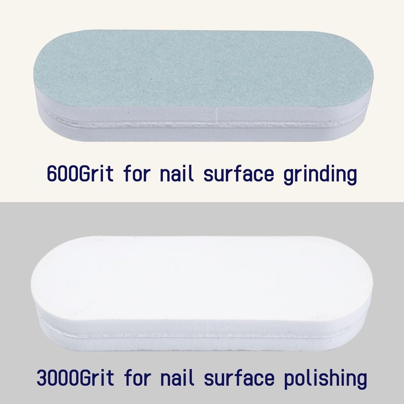 HIFAU Nail Files and Buffer Set, Nail File Upgrade 100/180
