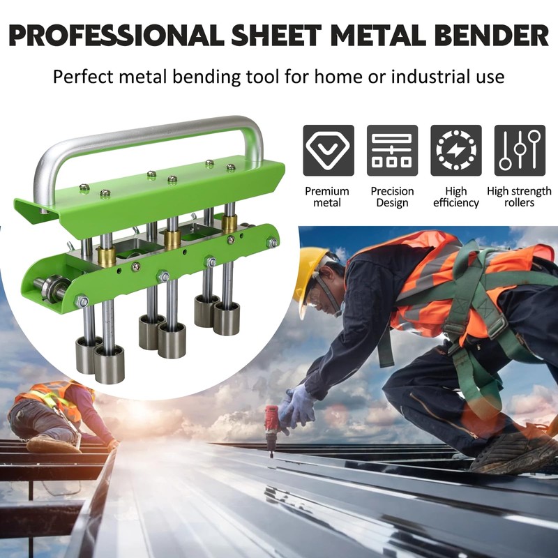Three-Station Edge Roller Bender 0-90°Bending Angle Adjustable for 29 to