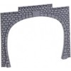 N Scale double-track tunnel portals, set of 2