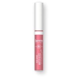 lavera High Shine Water Gloss - Pink Lagoon 04 - Intense colour & shine - light texture - Up to 6 hours hold - Vegan - Natural cosmetics (1x 13,5 g)
