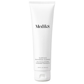 Medik8 Surface Radiance Cleanse - AHA and BHA Daily Cleanser with Glycerin Inclusion - Exfoliating, Gentle Foaming Gel for a Bright, Healthy Complexion - Hydrating, Anti-Aging Skin Repair - 5.0 oz