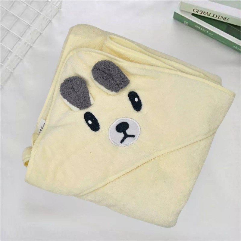 Compraymas Toalla Para Bebe Animales 80x80cm Con Gorro O Capucha