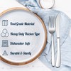 HaWare 48-Piece Heavy Duty Silverware Set for 8, Stainless Steel