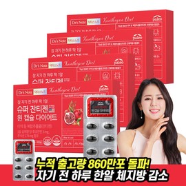 Palao Doctors Note Super Santigen One Capsule Diet 650mg x 30 Capsule X 4 / 팔레오 닥터스노트 슈퍼잔티젠 원캡슐다이어트 650mg x 30캡슐 x 4개