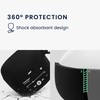 kwmobile Silicone Case Compatible with JBL Tune Flex Case Cover