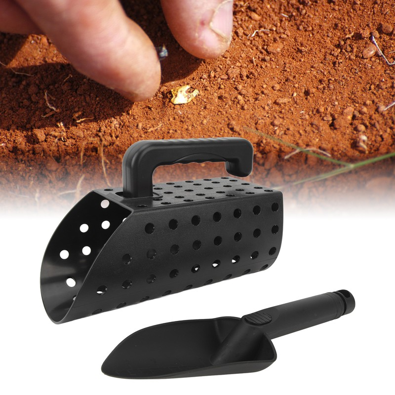 Sand Scoop Shovel Set for Kids Adults Sand Sifter Metal