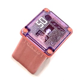 EAPP New 50amp 58V Red Mini J Fuse 9098208296 90982-08296 1879001125 18790-01125 7T4Z-14526-E 7T4Z14526E 68137045AA