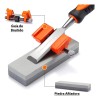 Juego Cincel Madera Tallado Carpintero Formon Gubia Kit 10pz