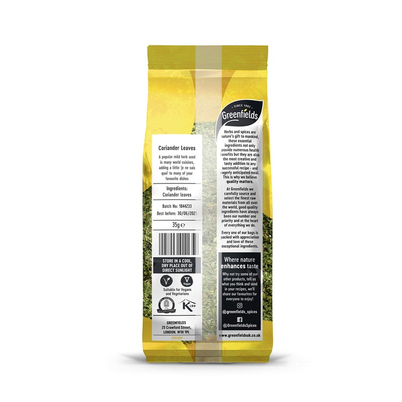 Coriander Leaves | Dried Coriander | 35g