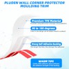 20FT Flexible Wall Corner Protector Moulding Trim, Peel and Stick