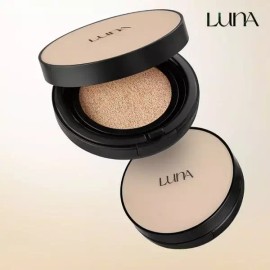 Luna [하프클럽/루나]루나LUNA 롱래스팅 컨실픽싱쿠션본품1리필1 [21호 웜베이지] [Luna] Luna Long Lasting Conceal Fixing Cushion Original Product 1 and Refill 1 [Shade 21 Warm Beige]