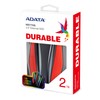 ADATA Disco Duro Externo HDD HD770, RGB, 2 TB, Resistente