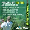 Alien Pros Neon Yellow Tiger Golf Grip Wrapping Tapes (3-Pack)