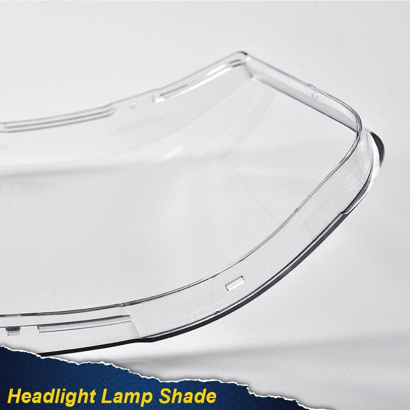 PIT66 Headlight Lens Cover, Compatible with 2007-2013 GMC Sierra 1500