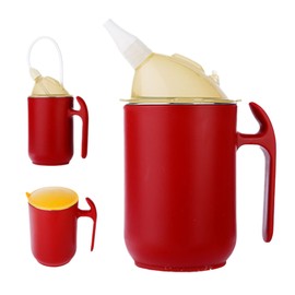 Adult Sippy Cups for Elderly | Patient Elderly Feeding Drinking Cup | Hospital Mugs with Lid Safe Supplies for Disorders People Coworkers Lovers Friends