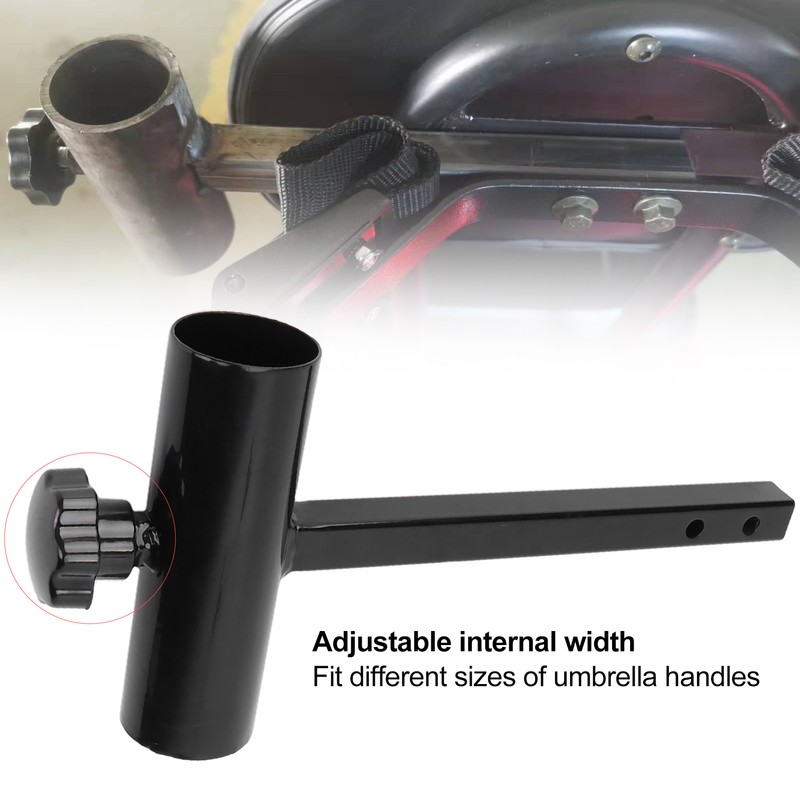 Universal Carts Umbrella Holder Adjustable Umbrella Support Stand For Scooter