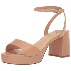 Vince Camuto Women's Pendreya Platform Sandal Wedge, Sandstone, 8