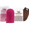 SKINNY TAN DUAL TANNING MITT AND EXFOLIATING MITT