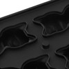 2 Pcs 3d Cat Shaped Silicone Ice Cube Tray With