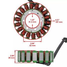 For Can-Am Stator And Speed Sensor for Bombardier Can-Am Outlander 400 4X4 2003-2008