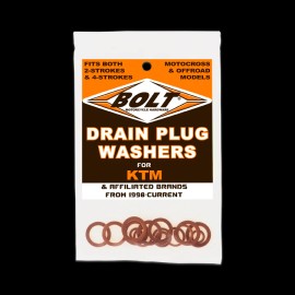 BOLT 2017 450 SX-F Factory Edition KTM DRAIN PLUG WASHERS 2/4 STROKE MODELS KTM