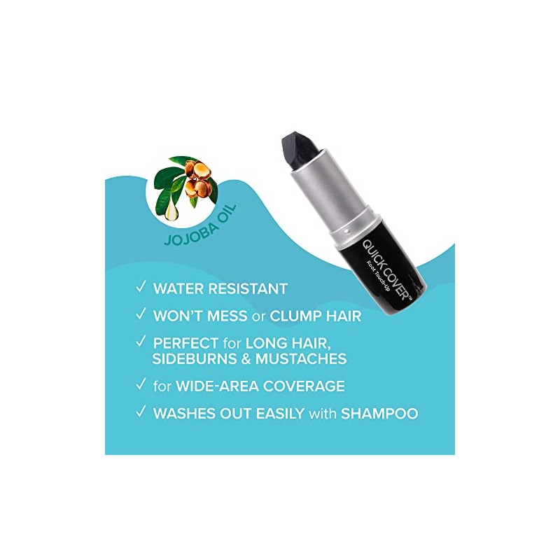 KISS Quick Cover Gray Hair Raíz Retoque Stick (2 unidades,