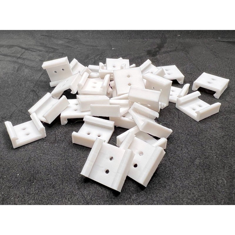 Coleman Fleetwood 1/2 Inch Curtain Panel C Clips Pack of