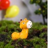 OZLMC 50 Pcs Mini Giraffe Figurines for Fairy Gardens,Miniature Landscapes,
