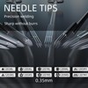 ATOMUS 100Pcs Disposable Tattoo Needles Mixed 3RL 5RL 7RL 9RL